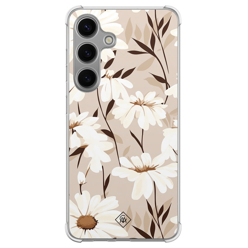 Casimoda Samsung Galaxy S24 shockproof hoesje - In bloom
