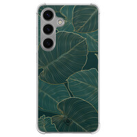 Casimoda Samsung Galaxy S24 shockproof hoesje - Monstera leaves