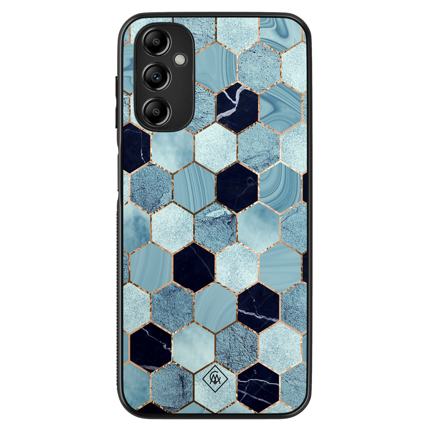 Samsung Galaxy A14 hoesje - Blue cubes