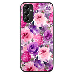 Casimoda Samsung Galaxy A14 hoesje - Rosy blooms