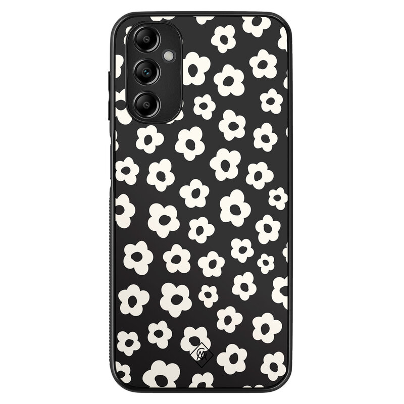 Casimoda Samsung Galaxy A14 hoesje - Retro bloempjes
