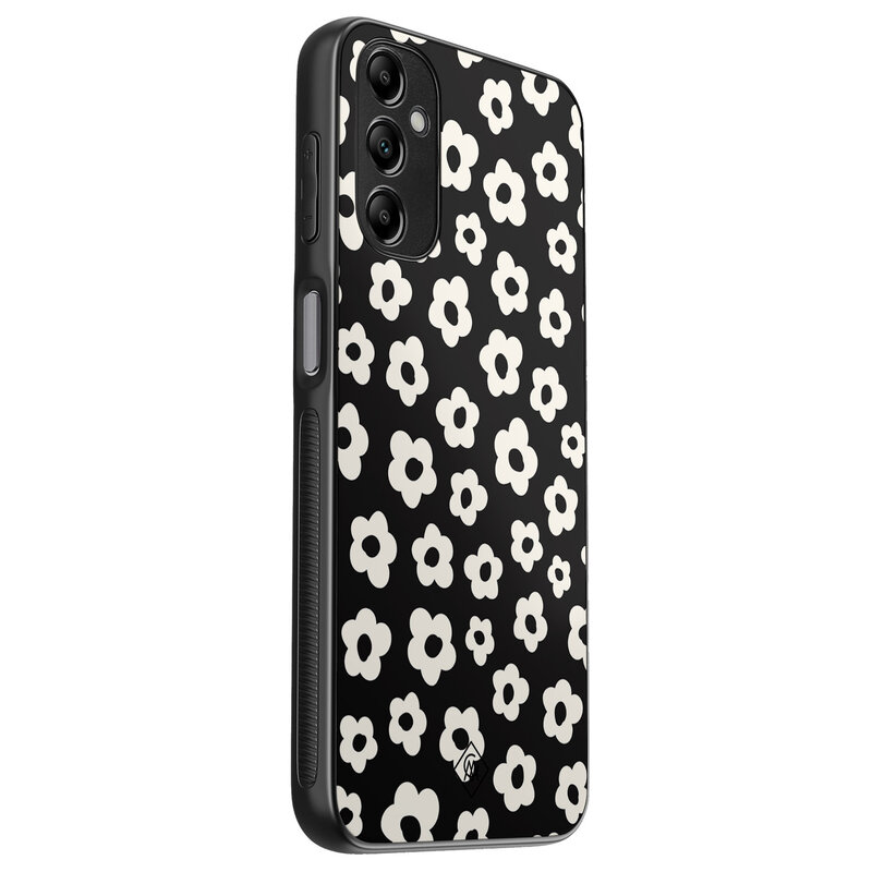 Casimoda Samsung Galaxy A14 hoesje - Retro bloempjes