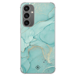 Casimoda Samsung Galaxy S23 FE shockproof hoesje - Touch of mint