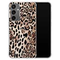 Casimoda Samsung Galaxy S23 FE shockproof hoesje - Golden wildcat