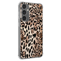 Casimoda Samsung Galaxy S23 FE shockproof hoesje - Golden wildcat