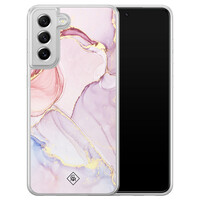 Casimoda Samsung Galaxy S21 FE hybride hoesje - Purple sky