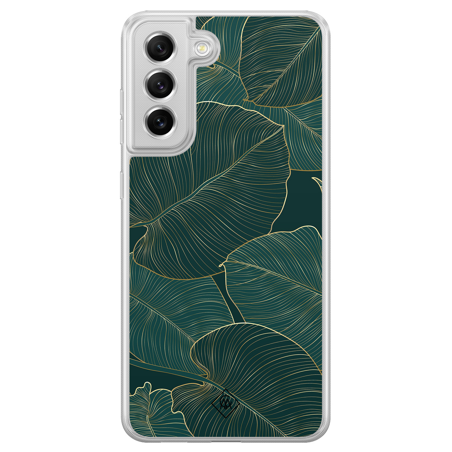 Samsung Galaxy S21 FE hybride hoesje Monstera leaves