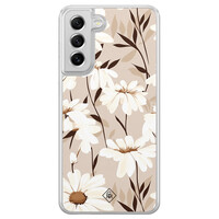 Casimoda Samsung Galaxy S21 FE hybride hoesje - In bloom