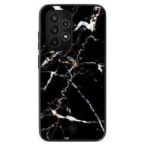 Casimoda Samsung Galaxy A52 hoesje - Marmer zwart