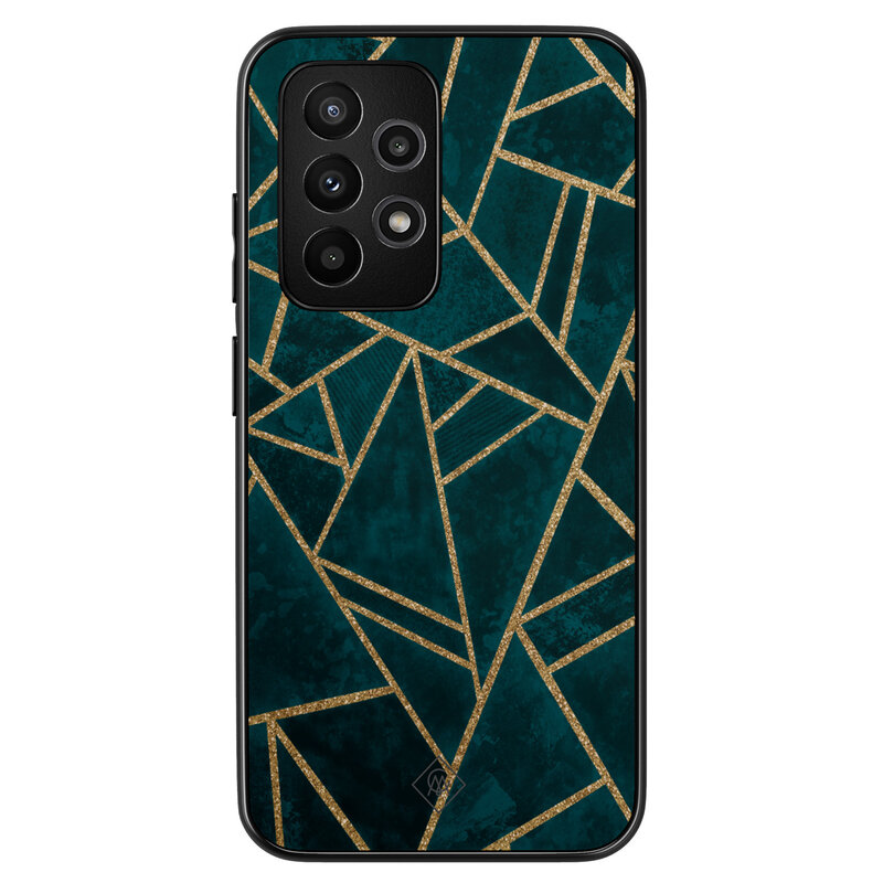 Casimoda Samsung Galaxy A52 hoesje - Blue shapes