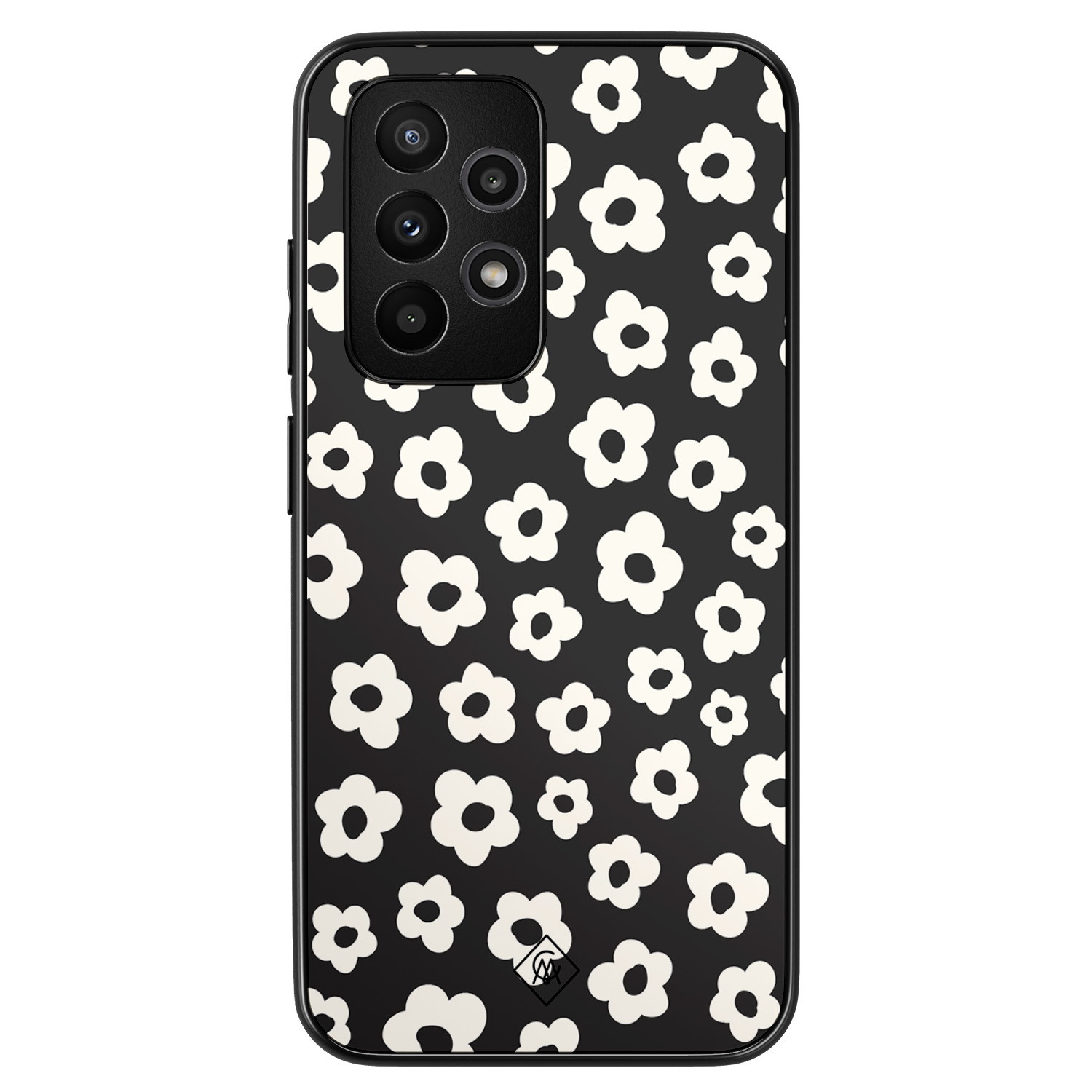 Samsung Galaxy A52 hoesje - Retro bloempjes