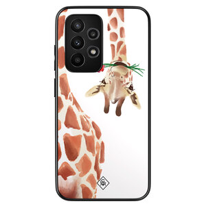 Casimoda Samsung Galaxy A52 hoesje - Giraffe