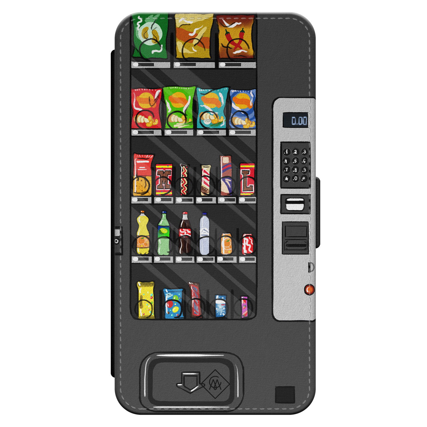 iPhone 15 flipcase - Snoepautomaat