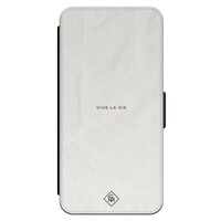 Casimoda iPhone 15 Pro flipcase - Vive la vie