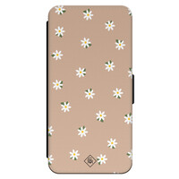 Casimoda iPhone 15 Pro flipcase - Sweet daisies