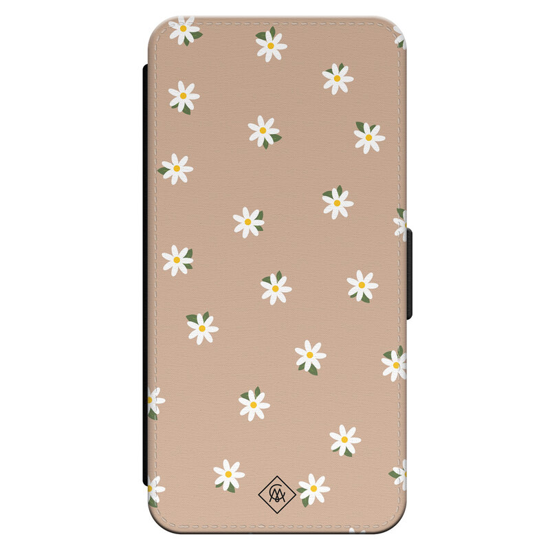 Casimoda iPhone 15 Pro flipcase - Sweet daisies