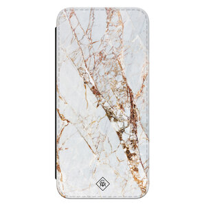 Casimoda Samsung Galaxy A14 flipcase - Marmer goud