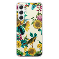 Casimoda Samsung Galaxy A15 shockproof hoesje - Sunflowers