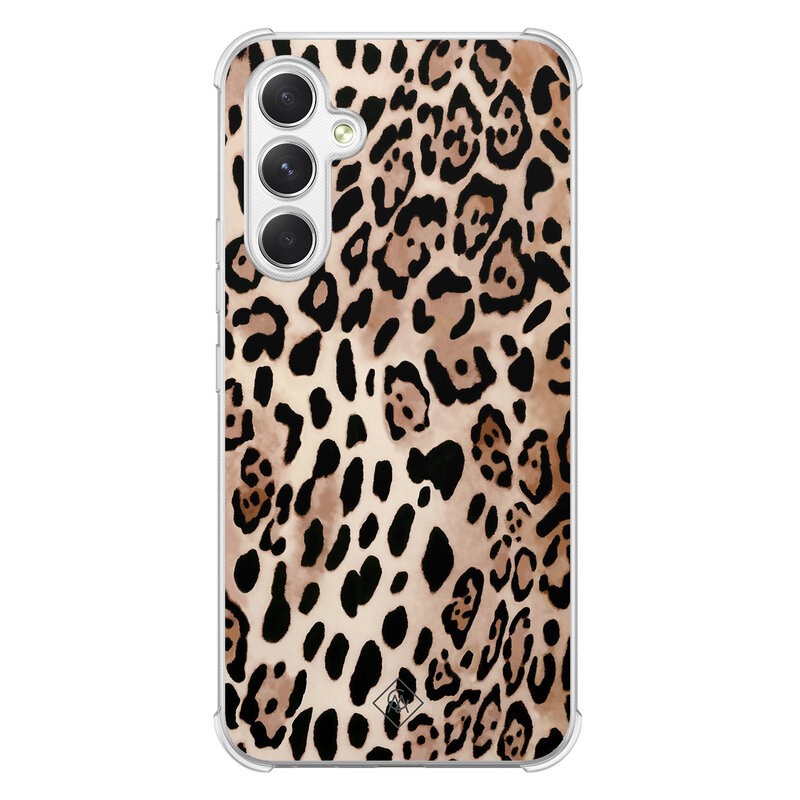 Casimoda Samsung Galaxy A15 shockproof hoesje - Golden wildcat