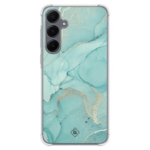 Casimoda Samsung Galaxy A35 shockproof hoesje - Touch of mint