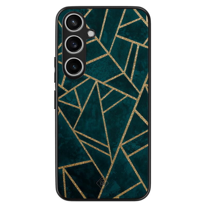 Casimoda Samsung Galaxy A35 hoesje - Blue shapes