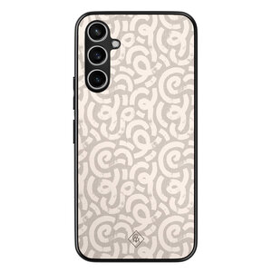 Casimoda Samsung Galaxy A15 hoesje - Ivory abstraction