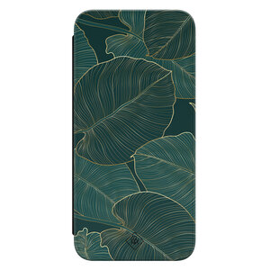Casimoda Samsung Galaxy A55 flipcase - Monstera leaves