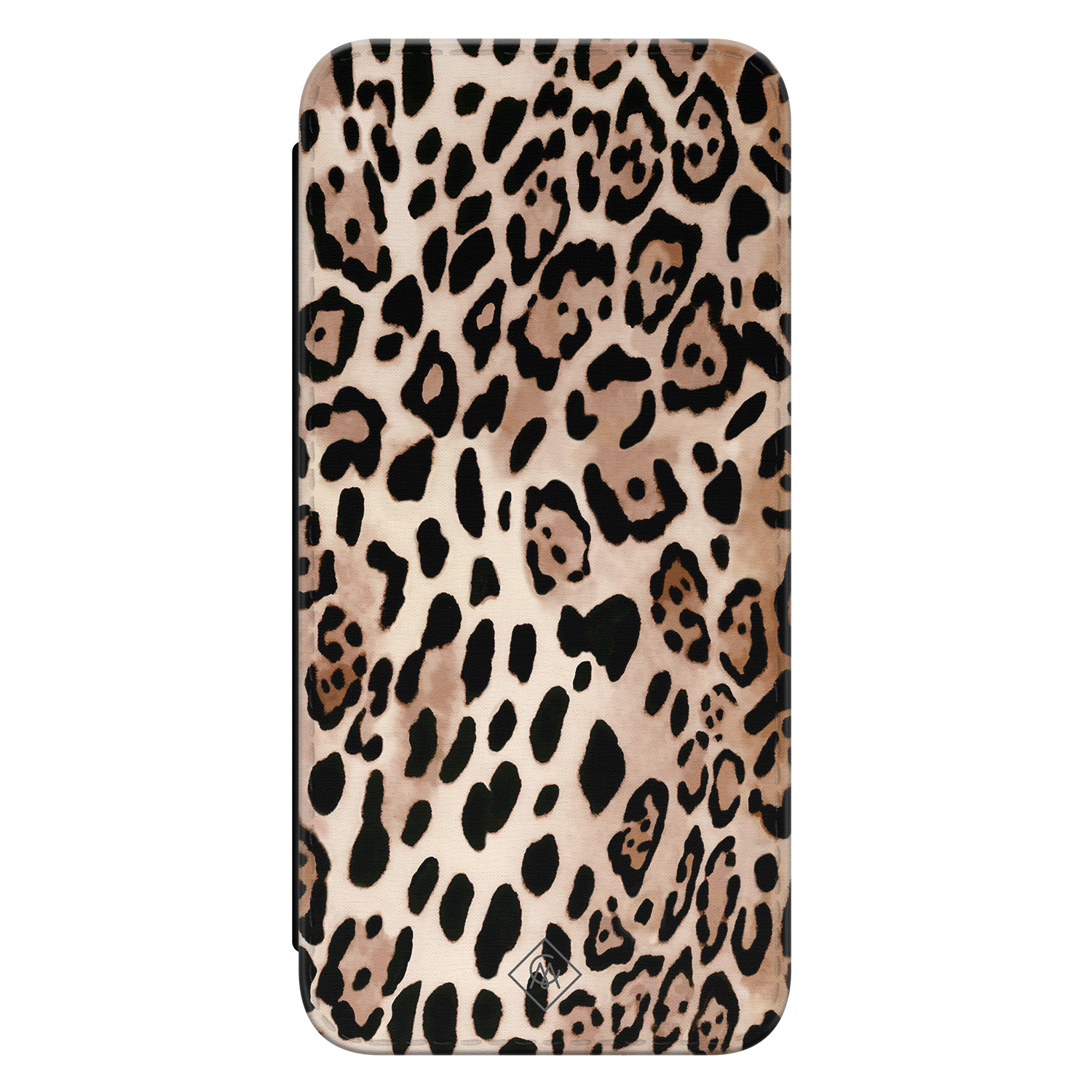 Samsung Galaxy A55 flipcase Luipaardprint