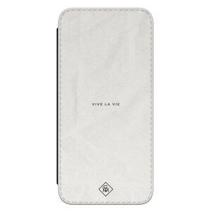 Casimoda Samsung Galaxy S23 FE flipcase - Vive la vie