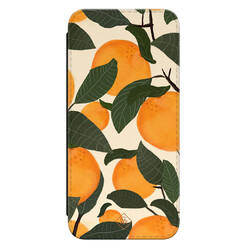 Casimoda Samsung Galaxy S23 FE flipcase - Orange garden