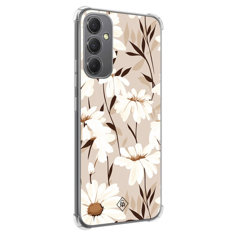 Casimoda Samsung Galaxy A34 shockproof hoesje - In bloom