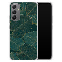 Casimoda Samsung Galaxy A34 shockproof hoesje - Monstera leaves