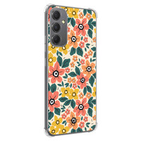 Casimoda Samsung Galaxy A34 shockproof hoesje - Blossom