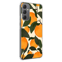 Casimoda Samsung Galaxy A34 shockproof hoesje - Orange garden