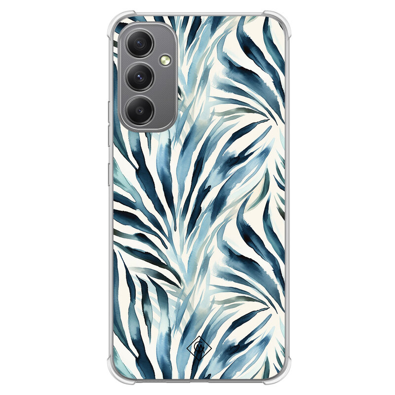 Casimoda Samsung Galaxy A34 shockproof hoesje - Japandi waves