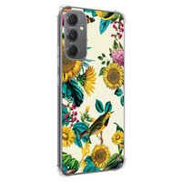 Casimoda Samsung Galaxy A34 shockproof hoesje - Sunflowers