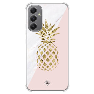 Casimoda Samsung Galaxy A34 shockproof hoesje - Ananas