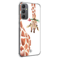 Casimoda Samsung Galaxy A34 shockproof hoesje - Giraffe