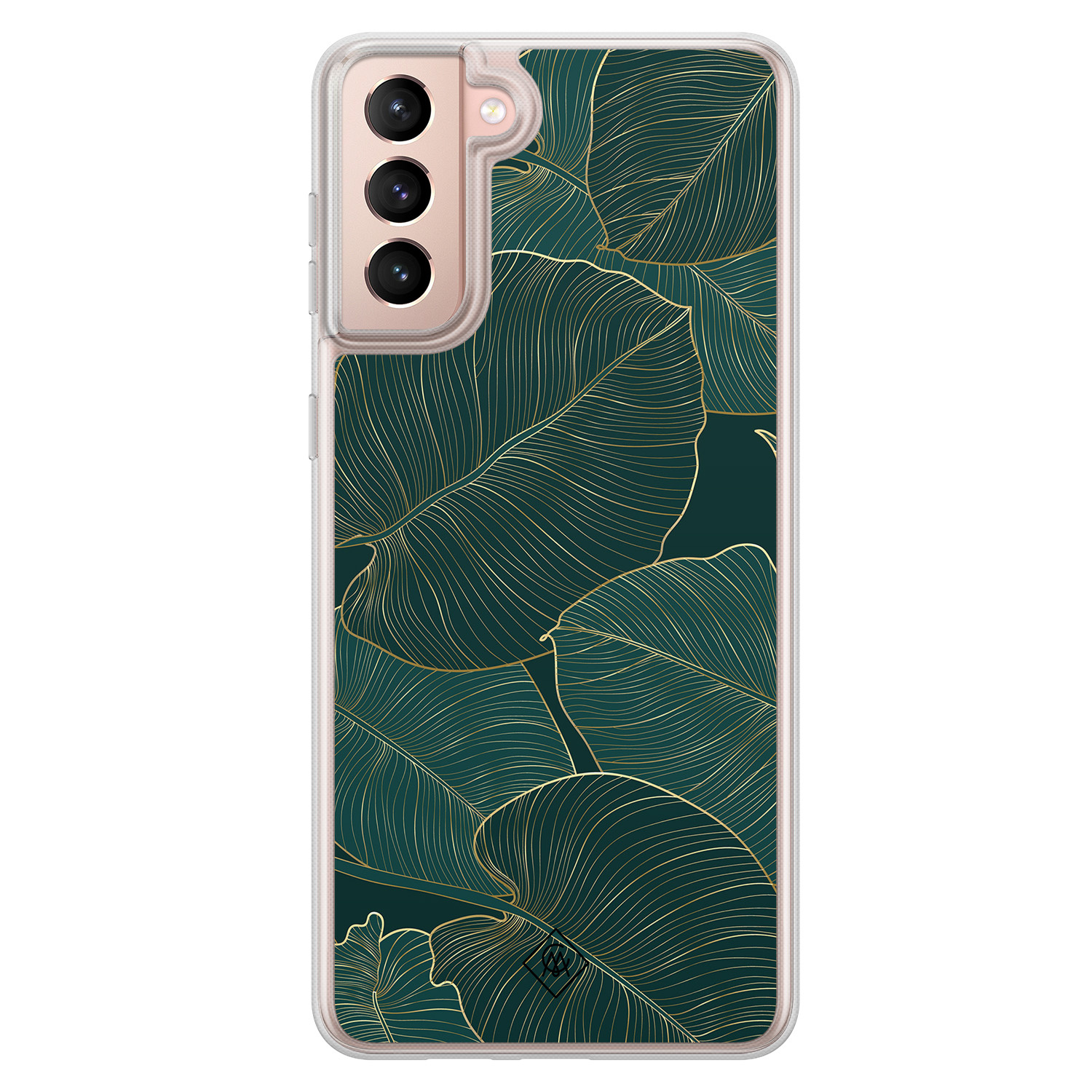 Samsung Galaxy S21 hybride hoesje - Monstera leaves