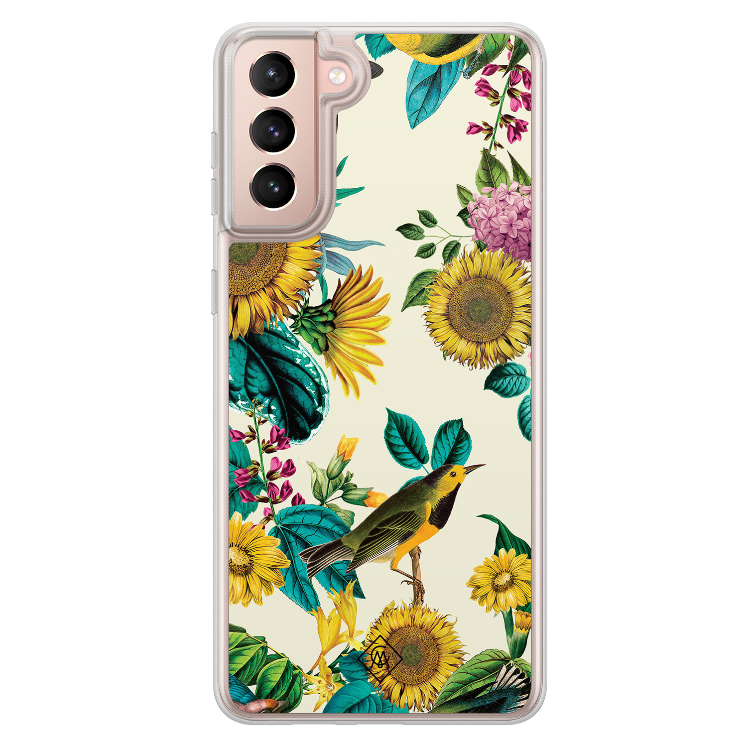 Samsung Galaxy S21 hybride hoesje Sunflowers