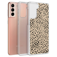 Casimoda Samsung Galaxy S21 Plus hybride hoesje - Spot on