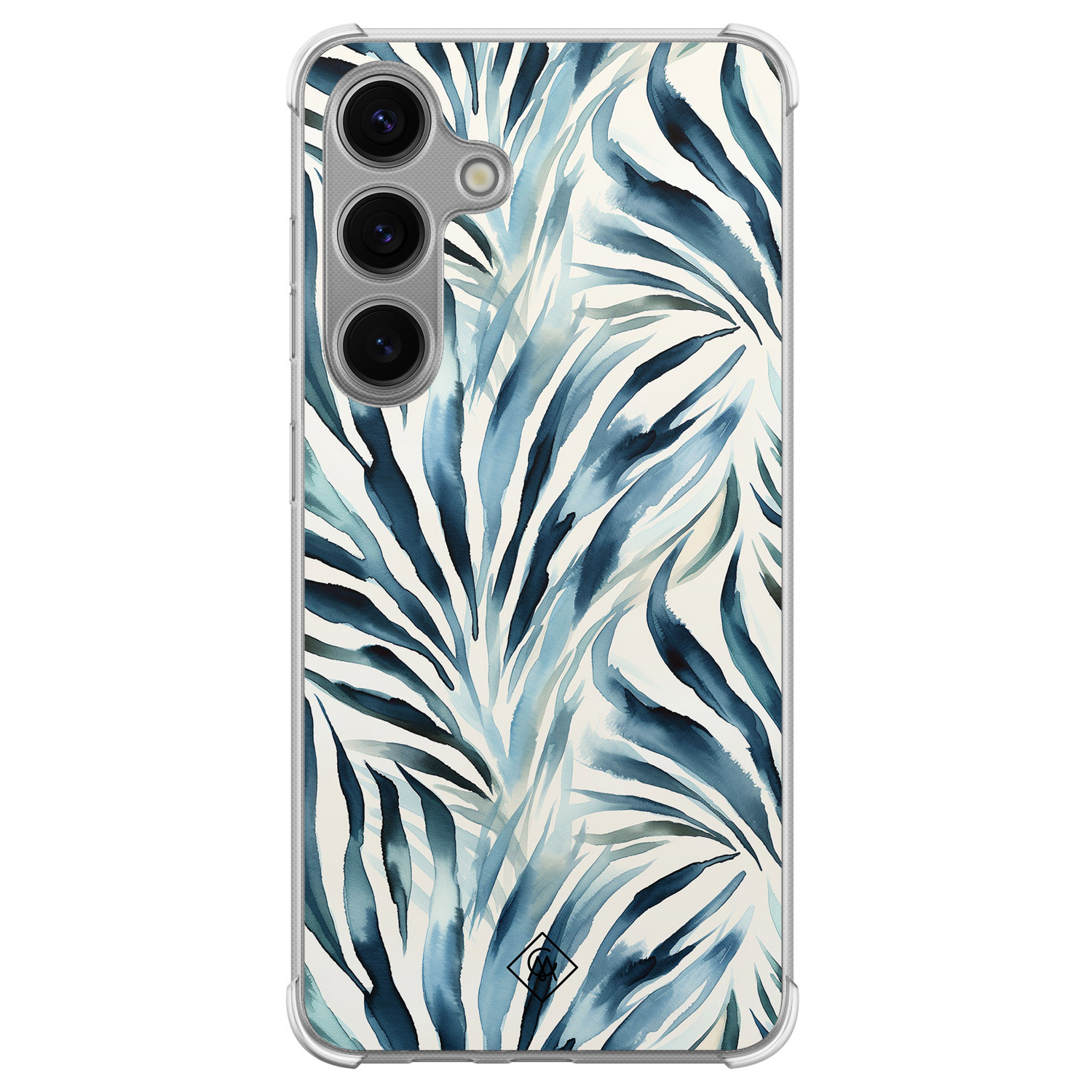 Samsung Galaxy S24 Plus shockproof hoesje Japandi waves