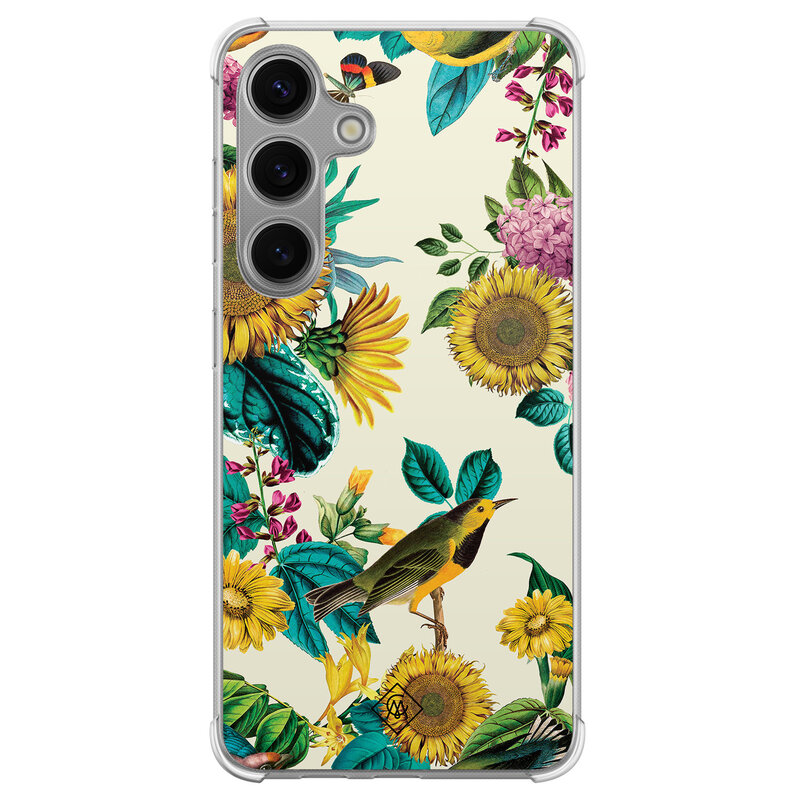 Casimoda Samsung Galaxy S24 Plus shockproof hoesje - Sunflowers