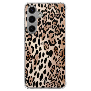 Casimoda Samsung Galaxy S24 Plus shockproof hoesje - Golden wildcat