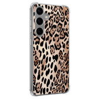 Casimoda Samsung Galaxy S24 Plus shockproof hoesje - Golden wildcat