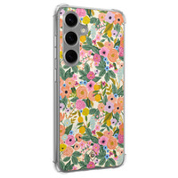 Casimoda Samsung Galaxy S24 Plus shockproof hoesje - Pink gardens