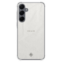 Casimoda Samsung Galaxy A35 shockproof hoesje - Vive la vie