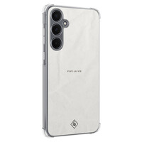 Casimoda Samsung Galaxy A35 shockproof hoesje - Vive la vie