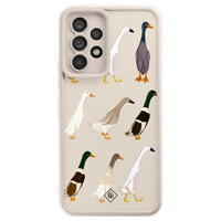 Casimoda Samsung Galaxy A52(s) beige case - Duck life