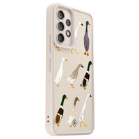 Casimoda Samsung Galaxy A52(s) beige case - Duck life